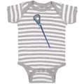 Baby Clothes Lacrosse Stick and Ball Baby Bodysuits Boy & Girl Cotton