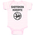 Baby Clothes Shotokan Karate Mma Baby Bodysuits Boy & Girl Cotton