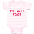 Baby Clothes Pole Vault Coach Racing Baby Bodysuits Boy & Girl Cotton