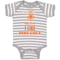 Baby Clothes People Tell Me I like Disc Golf Baby Bodysuits Boy & Girl Cotton