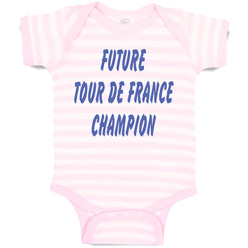 Baby Clothes Future Tour De France Champion Bicycle Cycling Baby Bodysuits