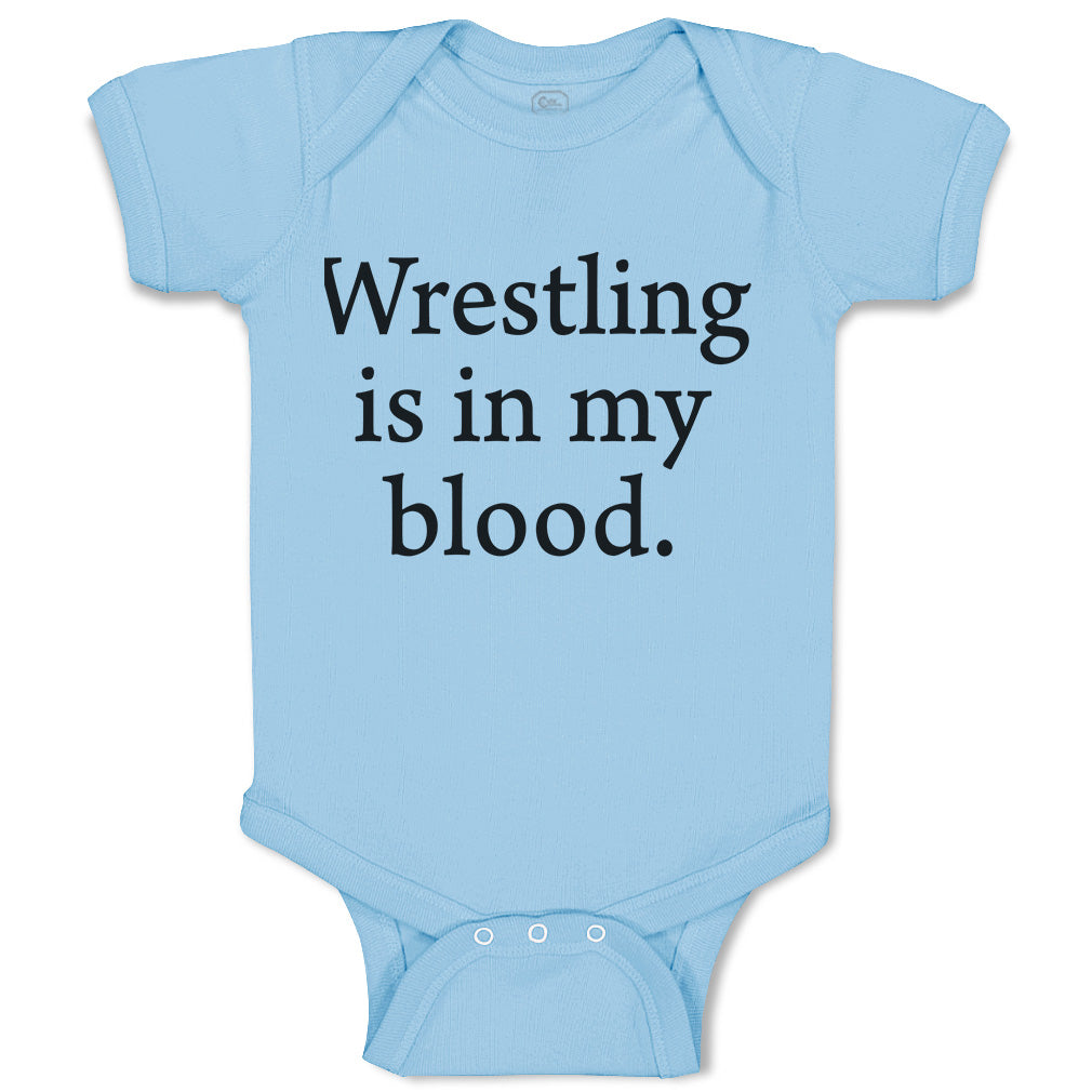 Wrestling sales baby onesie