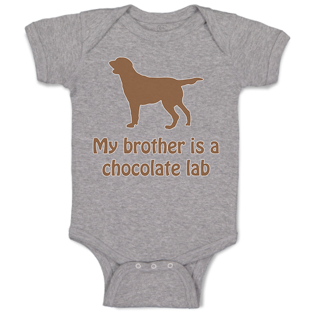 Chocolate lab shop baby clothes