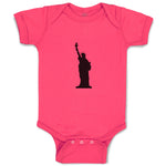 Baby Clothes Liberty Statue New York Usa Baby Bodysuits Boy & Girl Cotton