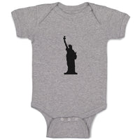 Baby Clothes Liberty Statue New York Usa Baby Bodysuits Boy & Girl Cotton