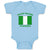 Baby Clothes I'M Not Yelling I Am Nigerian Nigeria Countries Baby Bodysuits