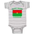 Baby Clothes I'M Not Yelling I Am Burkinabe Burkina Countries Baby Bodysuits