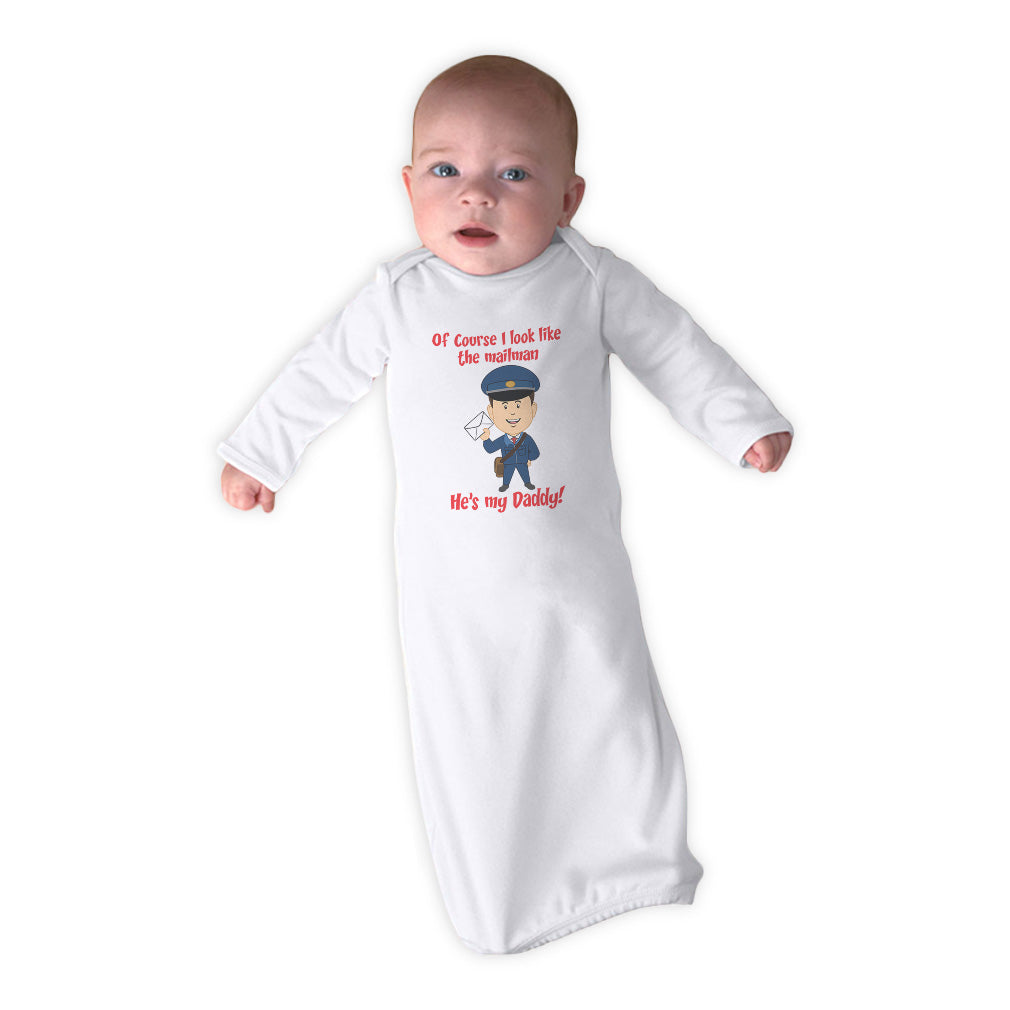 Cute Rascals Baby Sleeper Gowns Look Mailman He s Daddy Funny