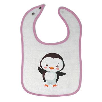 Cloth Bibs for Babies Penguin Baby Greeting Ocean Sea Life Baby Accessories