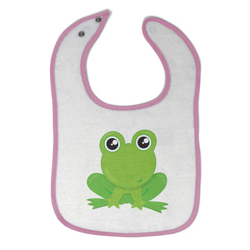 Cloth Bibs for Babies Frog Funny Baby Accessories Burp Cloths Cotton