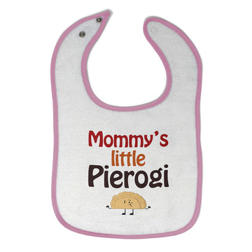 Cloth Bibs for Babies Mommy's Little Pierogi Polish Funny Humor Baby Accessories