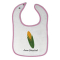 Cloth Bibs for Babies Aww Shucks! Corn on The Cob Funny Humor Baby Accessories