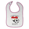 Cloth Bibs for Babies Future Soccer Player Egypt Future Baby Accessories Cotton