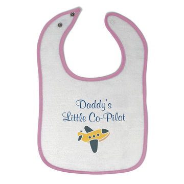 Cloth Bibs for Babies Daddy's Little Co-Pilot Dad Father's Day Western Cotton