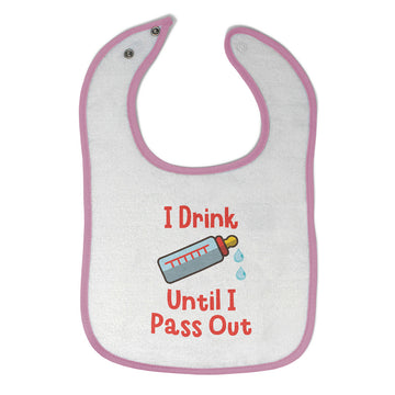 Cloth Bibs for Babies I Drink Until I Pass out Baby Accessories Cotton