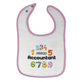 Cloth Bibs for Babies Future Accountant Funny Baby Accessories Cotton