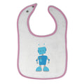 Cloth Bibs for Babies Mr. Robot 4 Forth Birthday Characters Robots Cotton