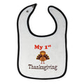 Cloth Bibs for Babies My First Thanksgiving Baby Accessories Burp Cloths Cotton