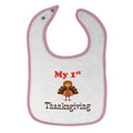 Cloth Bibs for Babies My First Thanksgiving Baby Accessories Burp Cloths Cotton