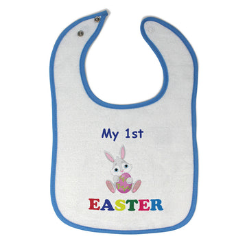 Cloth Bibs for Babies My First Easter Bunny Holidays and Occasions Easter Cotton