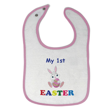 Cloth Bibs for Babies My First Easter Bunny Holidays and Occasions Easter Cotton