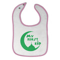 Cloth Bibs for Babies My First Eid Arabic Baby Accessories Burp Cloths Cotton