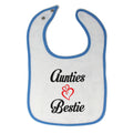 Cloth Bibs for Babies Aunties Bestie Love Family & Friends Aunt Baby Accessories