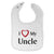 Cloth Bibs for Babies I Love My Uncle B Family & Friends Uncle Baby Accessories - Cute Rascals
