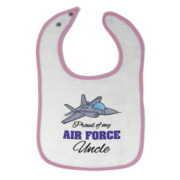 Cloth Bibs for Babies Proud of My Air Force Uncle Baby Accessories Cotton