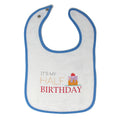 Cloth Bibs for Babies It's My Half Birthday 6 Month Old Baby Accessories Cotton