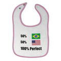 Cloth Bibs for Babies 50% Brazilian American 100% Perfect #1 Baby Accessories