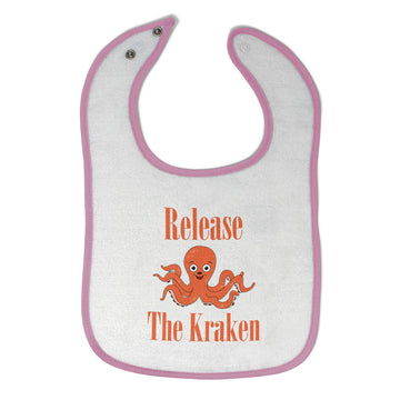 Cloth Bibs for Babies Release The Kraken Funny Humor Baby Accessories Cotton