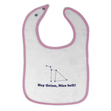 Cloth Bibs for Babies Hey Orion Nice Belt! Planets Space Baby Accessories Cotton