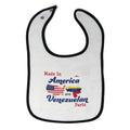 Cloth Bibs for Babies Made in America with Venezuelan Parts Baby Accessories