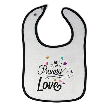 Cloth Bibs for Babies Bunny Love Baby Accessories Burp Cloths Cotton