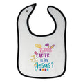 Cloth Bibs for Babies Silly Rabbit Easter Is for Jesus Baby Accessories Cotton