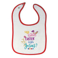 Cloth Bibs for Babies Silly Rabbit Easter Is for Jesus Baby Accessories Cotton