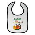 Cloth Bibs for Babies Hunting Season Is Now Open Baby Accessories Cotton