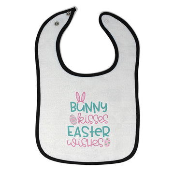 Cloth Bibs for Babies Bunny Kisses & Easter Wishes Color Baby Accessories Cotton