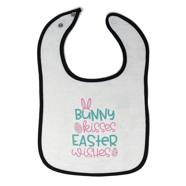 Cloth Bibs for Babies Bunny Kisses & Easter Wishes Color Baby Accessories Cotton - Cute Rascals