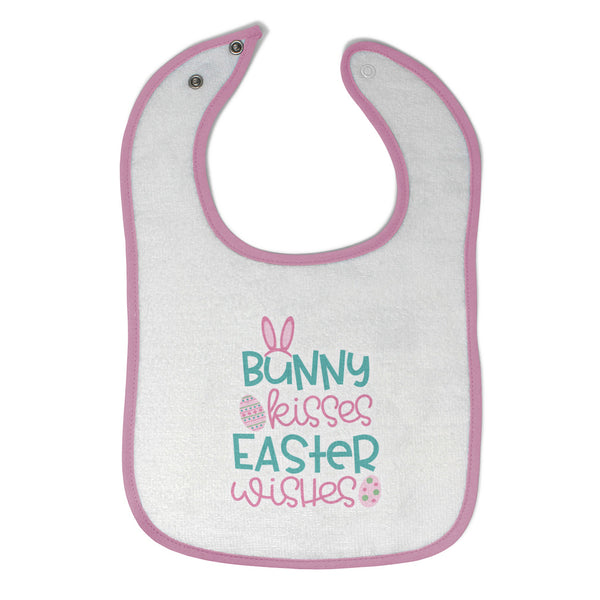 Cloth Bibs for Babies Bunny Kisses & Easter Wishes Color Baby Accessories Cotton - Cute Rascals