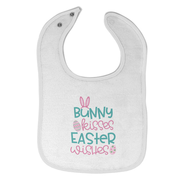 Cloth Bibs for Babies Bunny Kisses & Easter Wishes Color Baby Accessories Cotton - Cute Rascals