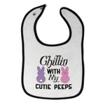 Cloth Bibs for Babies Chilin with My Cutie Peeps Baby Accessories Cotton - Cute Rascals