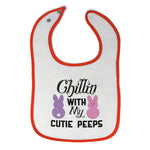 Cloth Bibs for Babies Chilin with My Cutie Peeps Baby Accessories Cotton - Cute Rascals