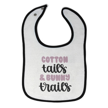 Cloth Bibs for Babies Cotton Tails & Bunny Trails Baby Accessories Cotton