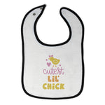 Cloth Bibs for Babies Cutest Lil Chick Baby Accessories Burp Cloths Cotton - Cute Rascals