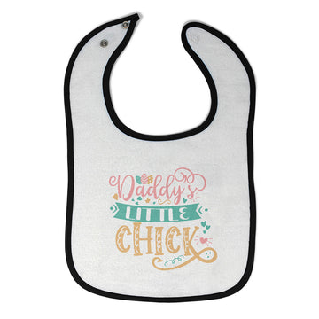 Cloth Bibs for Babies Daddy's Little Chick Baby Accessories Burp Cloths Cotton