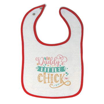 Cloth Bibs for Babies Daddy's Little Chick Baby Accessories Burp Cloths Cotton