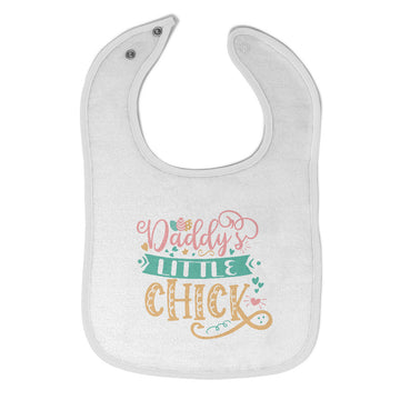 Cloth Bibs for Babies Daddy's Little Chick Baby Accessories Burp Cloths Cotton