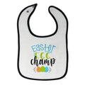 Cloth Bibs for Babies Easter Egg Champ Baby Accessories Burp Cloths Cotton